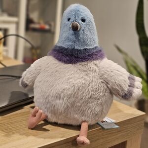 Jellycat NYC Exclusive Strutton Pigeon Plush AUTHENTIC NWT